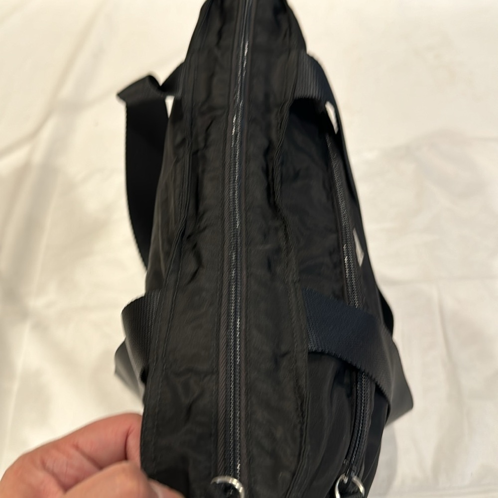Prada Black Nylon Shoulder Tote - Picture 10 of 14